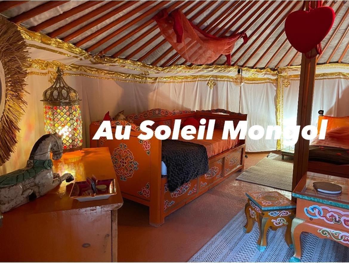 Au Soleil Mongol Bed & Breakfast Sorède Екстериор снимка